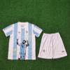 2425 Season Argentina Messi Kit 24/25 Kids Jersey (Jersey + shorts)