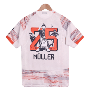 Thomas Müller #25 2526 Season Bayern Munchen 25/26 kit away Player version training jersey